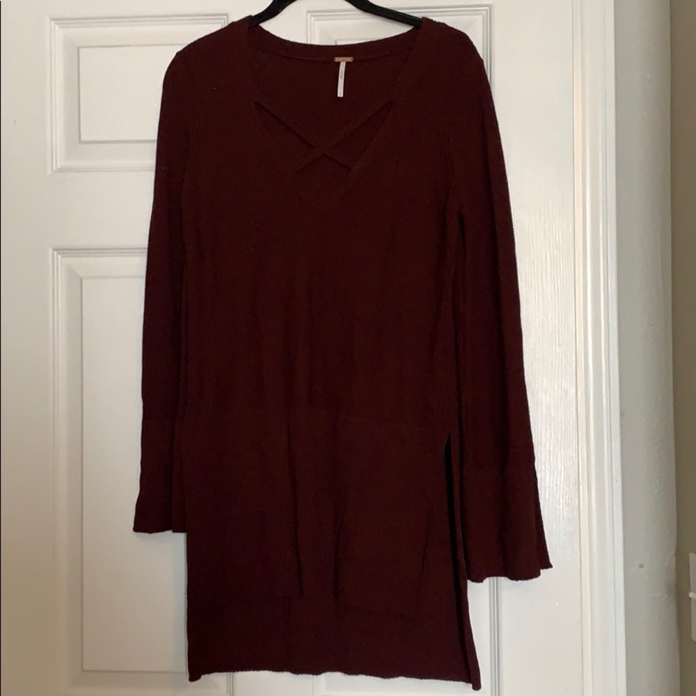 Free People Long Sweater